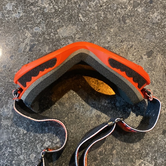 Hurley Ski Snowboard Winter Snow Goggles Adult Unisex Orange - Picture 3 of 8